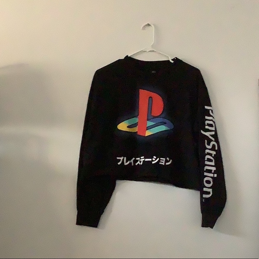 Playstation crop top